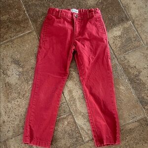 Boys Children’s Place Nantucket Red Straight-Leg Pants. Like New